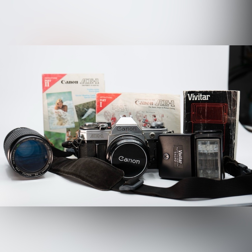 Canon AE-1 35mm camera